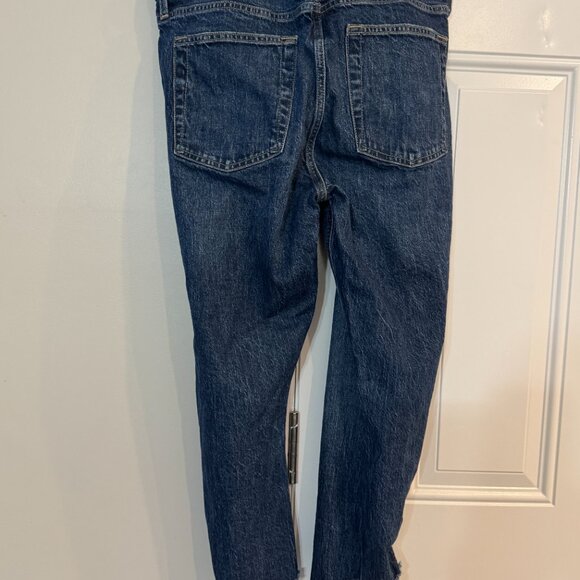 GAP Denim High Rise Raw Hem Jeans โ Size 14 / 32 ๐ Description: Chic and edgy - Picture 3 of 7